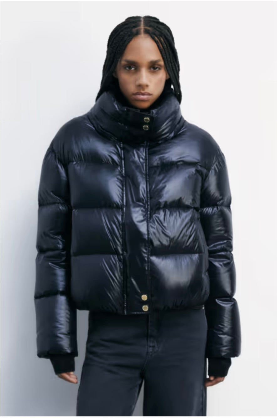 Piumino corto con cappuccio Patrizia Pepe