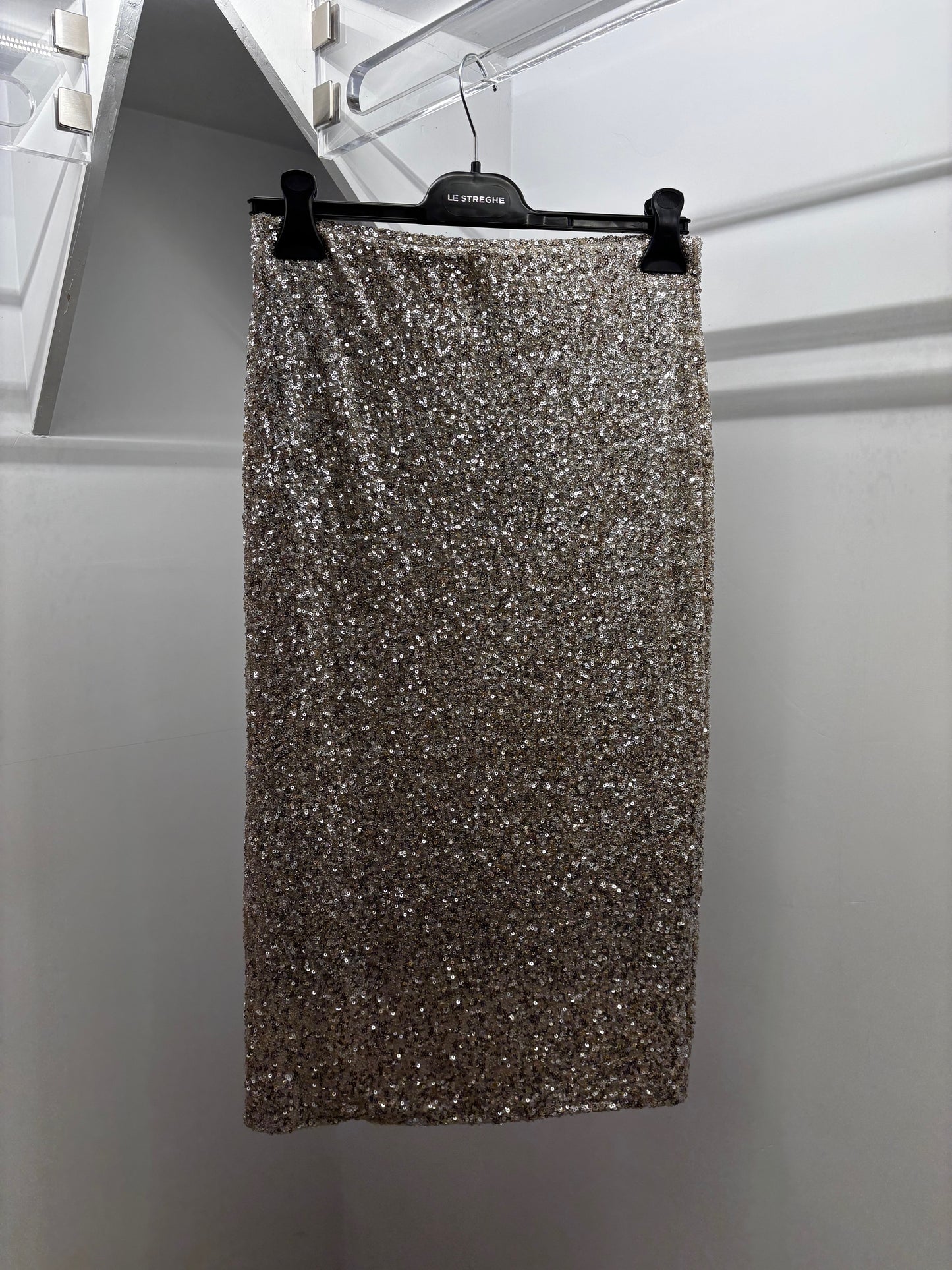 Gonna tubino in paillettes Le Streghe