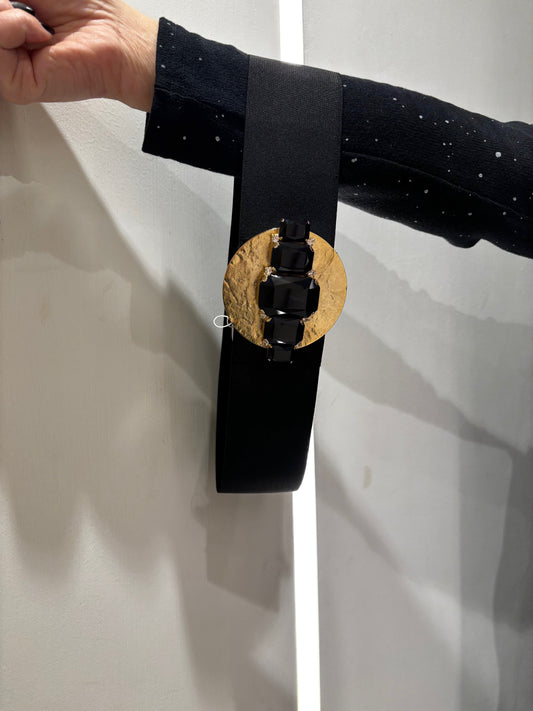 Cintura elastica con fibbia e pietre I'mLovely