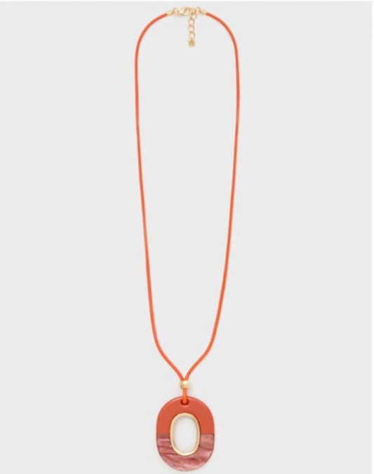 Collana pendente ovale VALE Nalì
