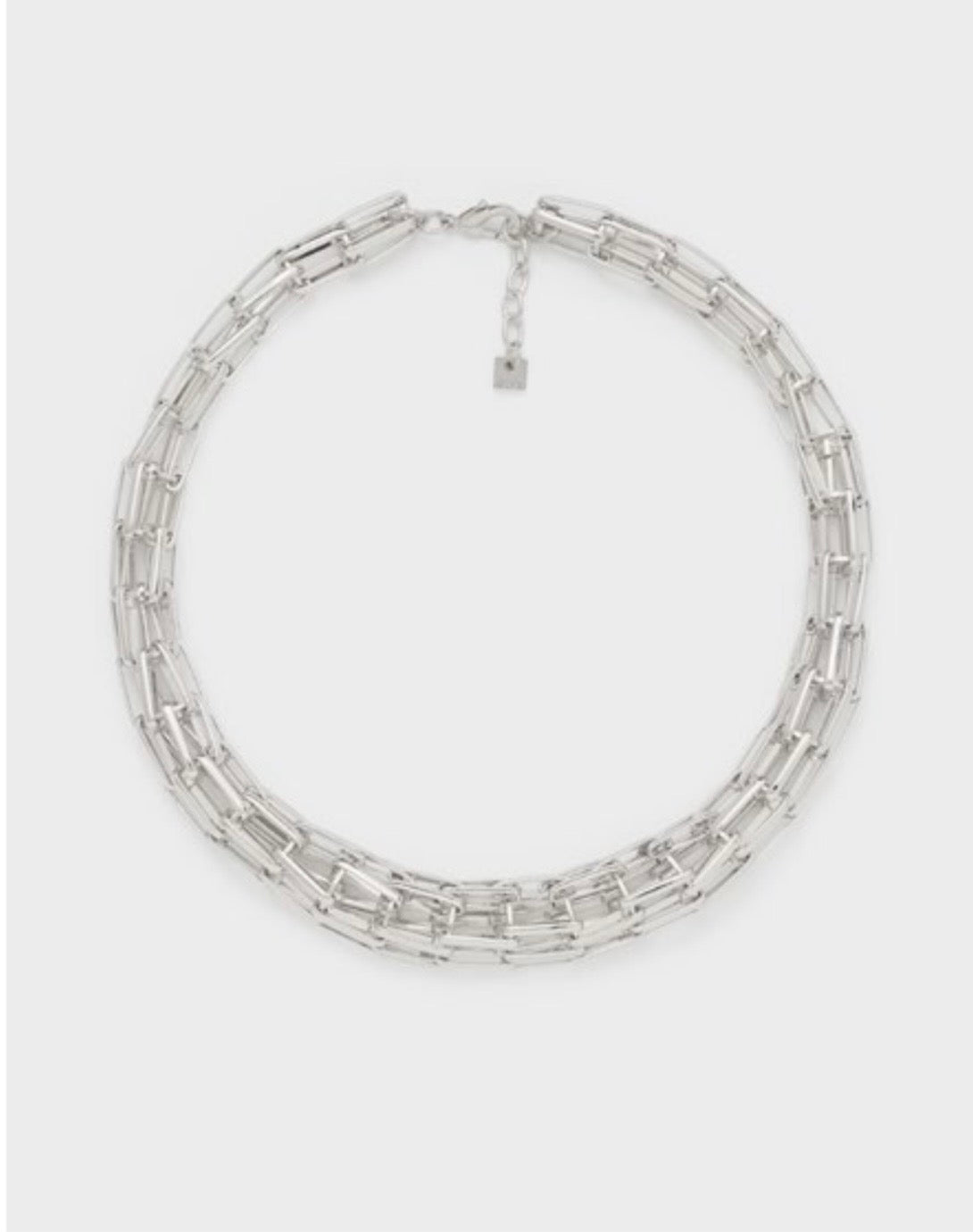 Collana girocollo a maglia tubolare LUDO Nalì