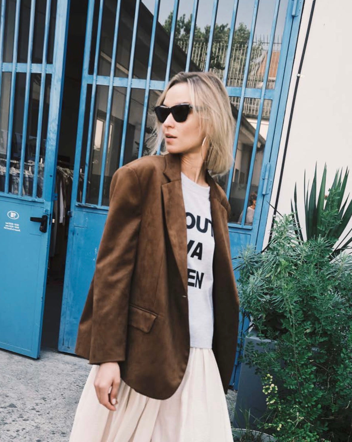 T-shirt con scritta MADRID 8PM