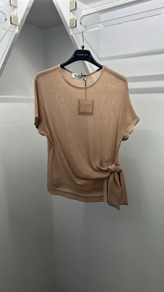 T-shirt con nodo Le Streghe