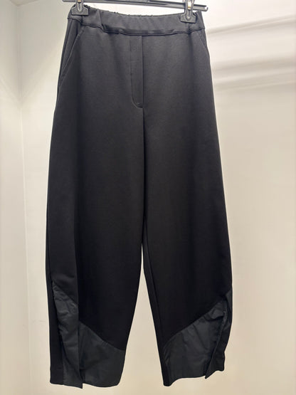 Pantalone a uovo con inserti Tadashi