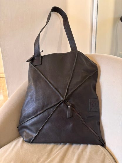 Borsa a spalla in pelle MLO Malloni