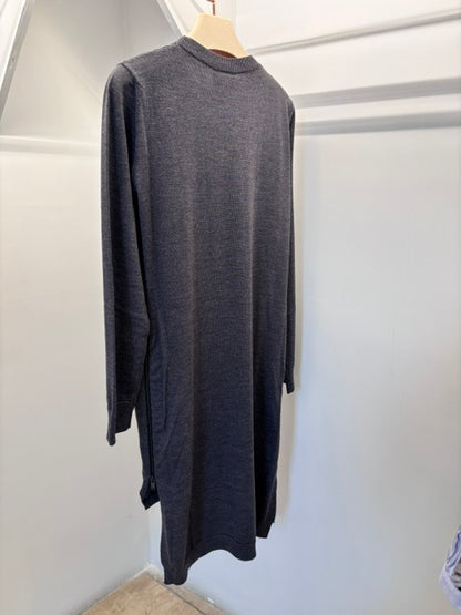Abito asimmetrico con zip OLIVE Semicouture