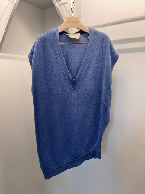 Gilet asimmetrico in lana Circus Hotel