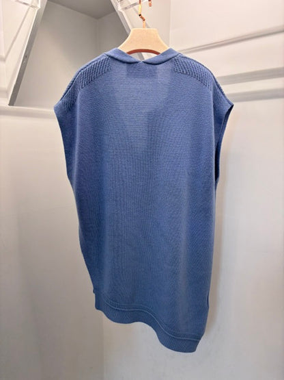Gilet asimmetrico in lana Circus Hotel