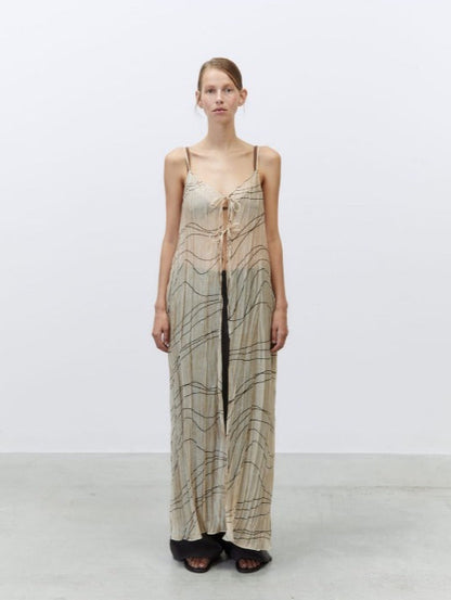 Abito con fantasia in mesh ALYSI