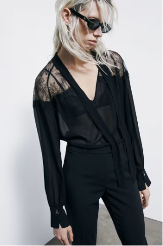 Casacca con pizzo Patrizia Pepe