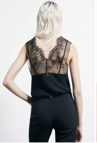 Canotta con pizzo Patrizia Pepe