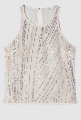 Canotta con pailettes Patrizia Pepe