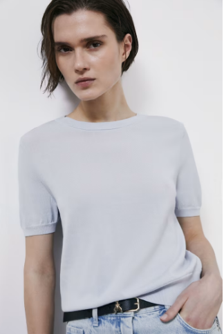 T-shirt in maglia Patrizia Pepe