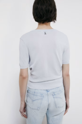 T-shirt in maglia Patrizia Pepe