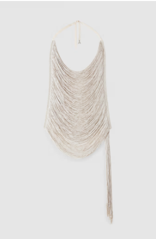 Top con frange Patrizia Pepe