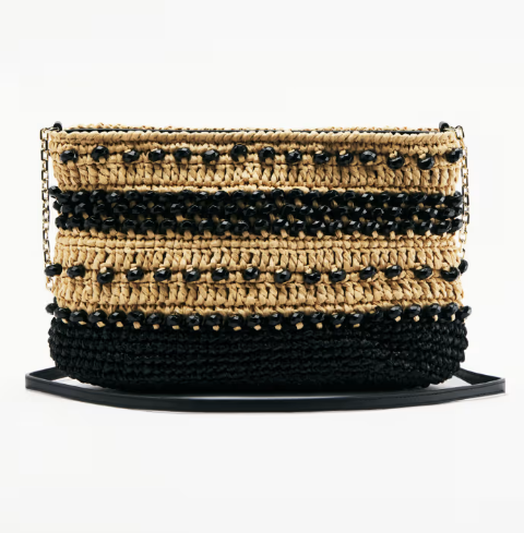 Borsa in rafia Patrizia Pepe