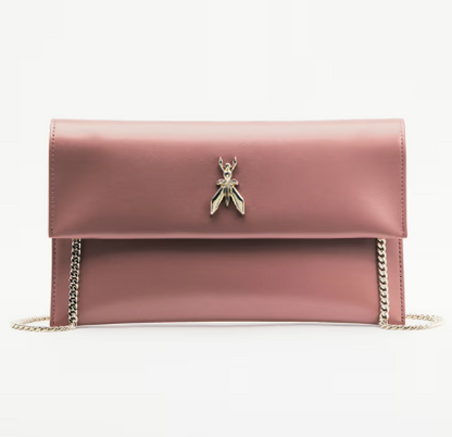 Pochette Fly in pelle con catena Patrizia Pepe