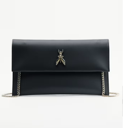 Pochette Fly in pelle con catena Patrizia Pepe