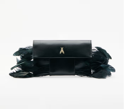 Pochette Piume in pelle Patrizia Pepe