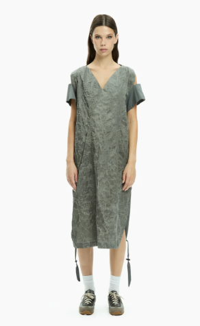 Abito lungo con coulisse MLO Malloni