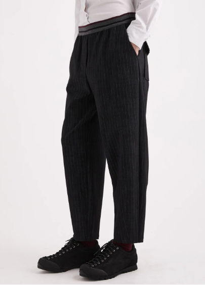 Pantalone dritto con fascia in vita Alessia Santi