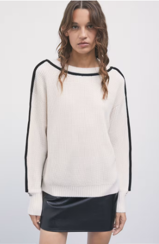 Maglia scollo a V dietro Patrizia Pepe
