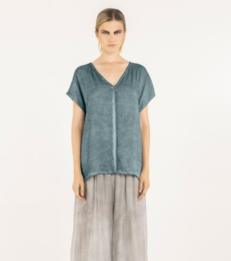 Maglia scollo a V Sanctamuerte
