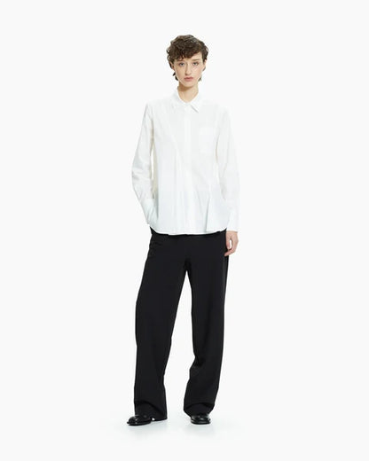 Camicia regular con dettagli asimmetrici MLO Malloni