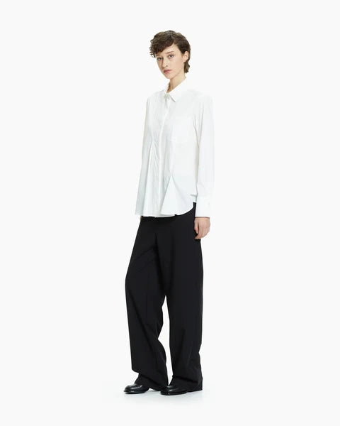 Camicia regular con dettagli asimmetrici MLO Malloni