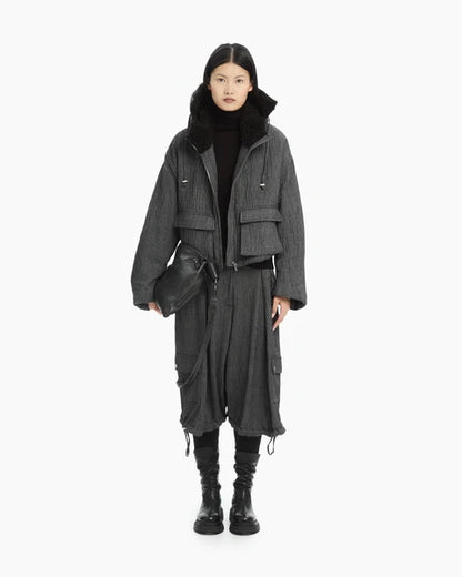 Pantalone corto ampio MLO Malloni