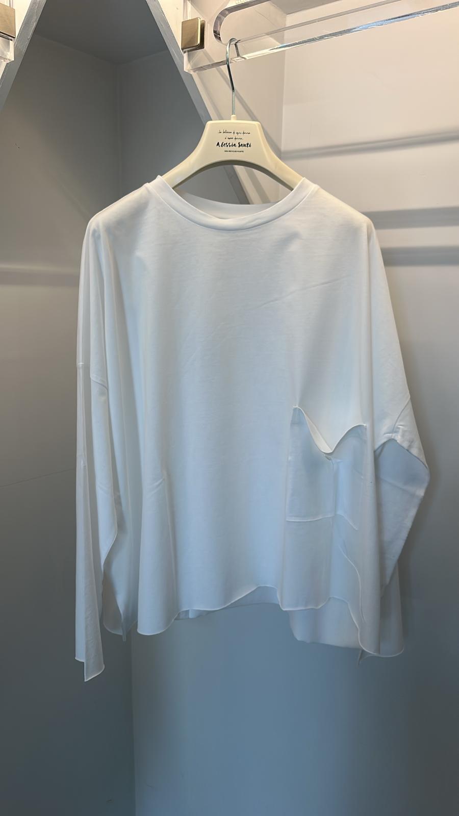 T-shirt con taschino LABORATORIO
