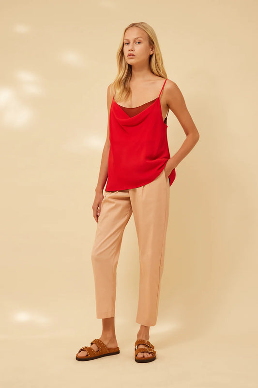 Pantalone jogger straight leg BUDDY Semicouture
