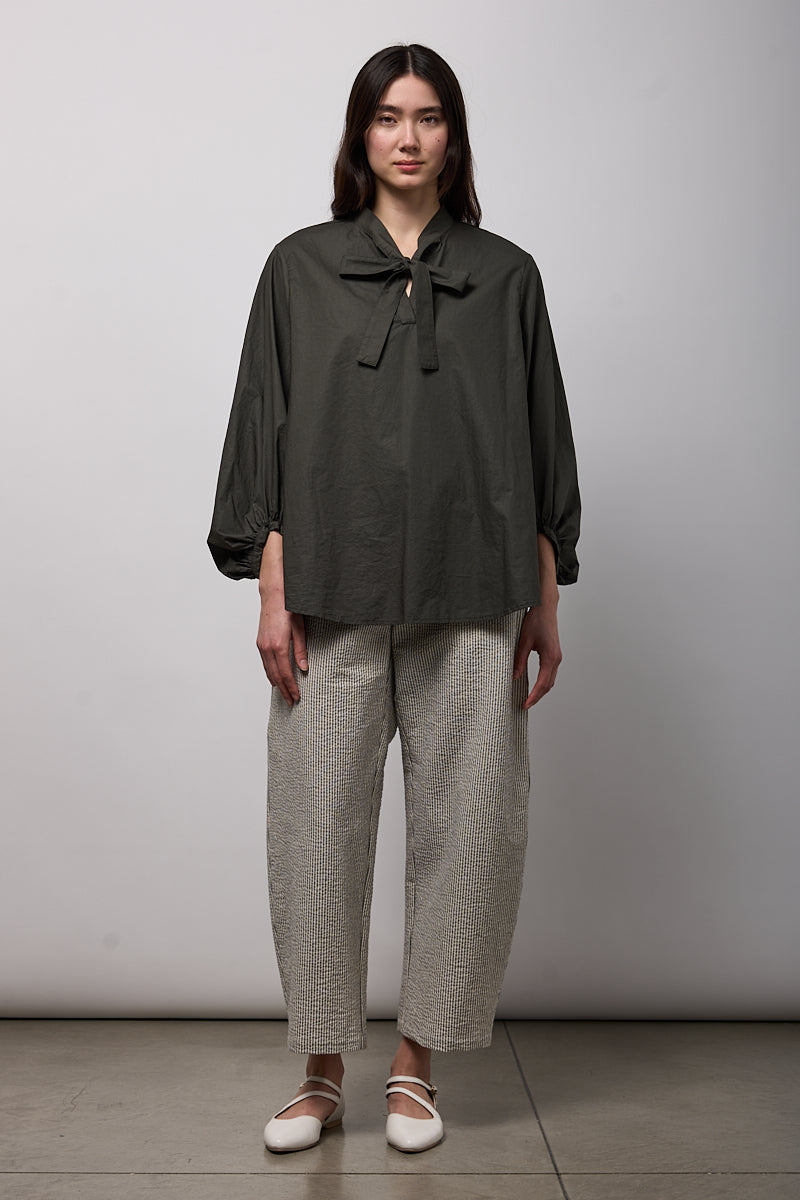 Camicia over con fiocco Neirami