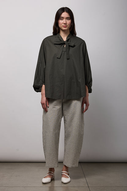 Camicia over con fiocco Neirami