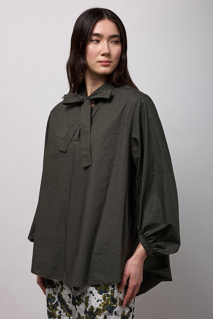 Camicia over con fiocco Neirami