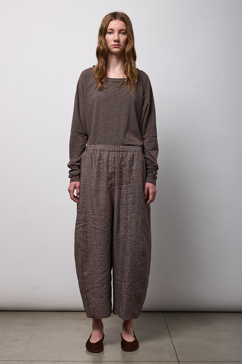 Pantalone baloon a righe Neirami
