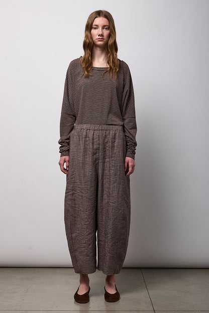 Pantalone baloon a righe Neirami
