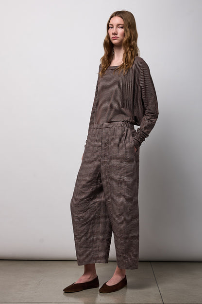 Pantalone baloon a righe Neirami