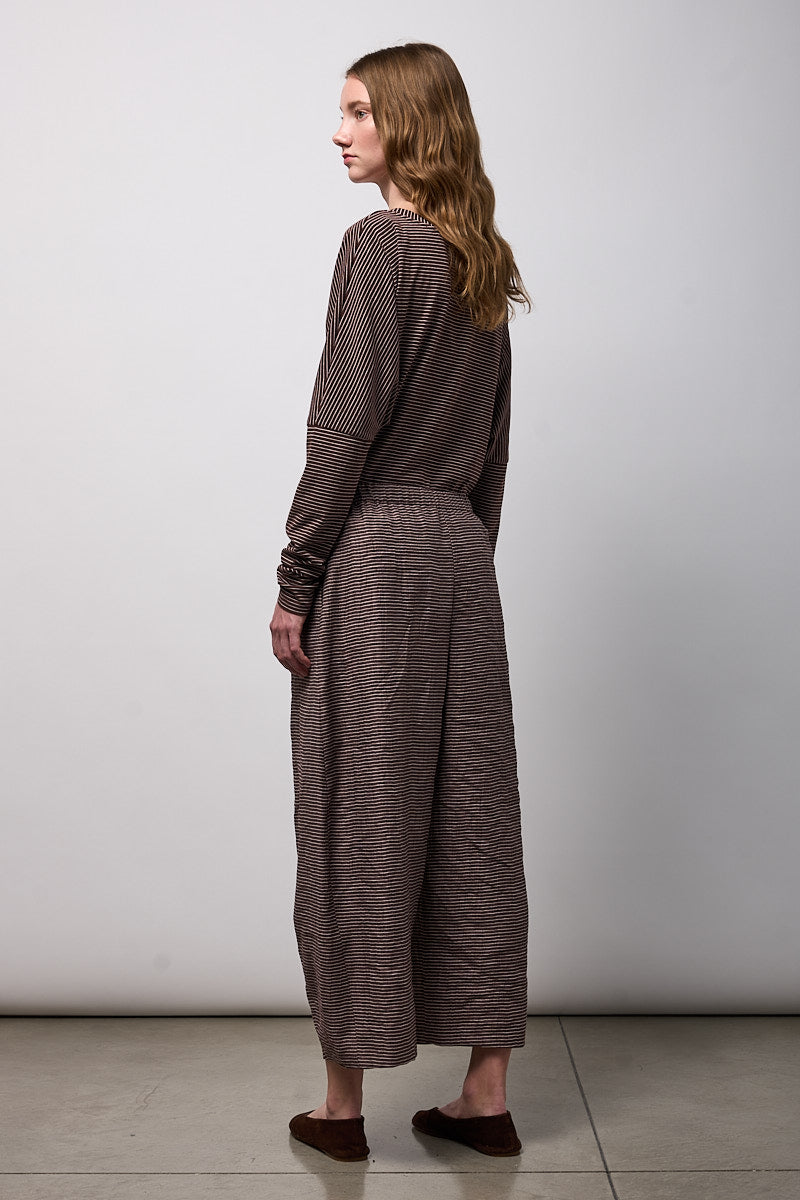 Pantalone baloon a righe Neirami