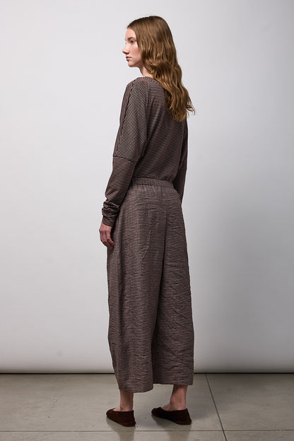 Pantalone baloon a righe Neirami