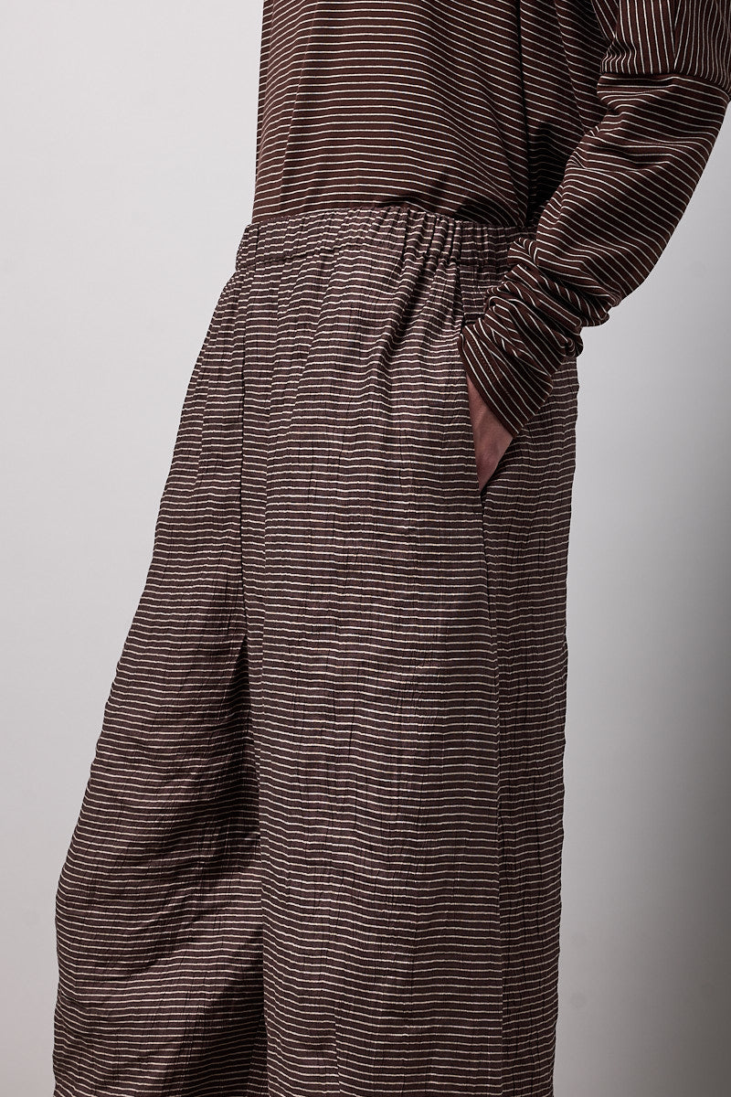 Pantalone baloon a righe Neirami