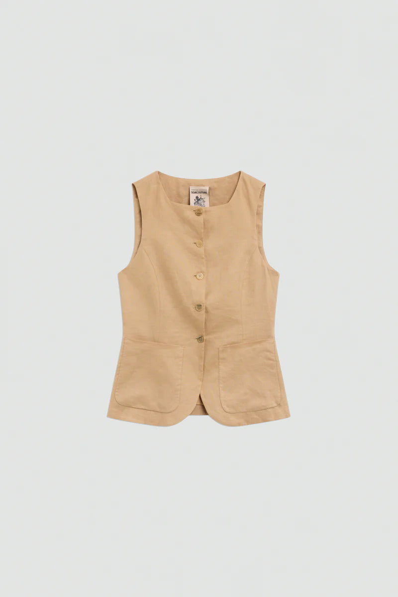 Gilet avvitato GLENNA Semicouture