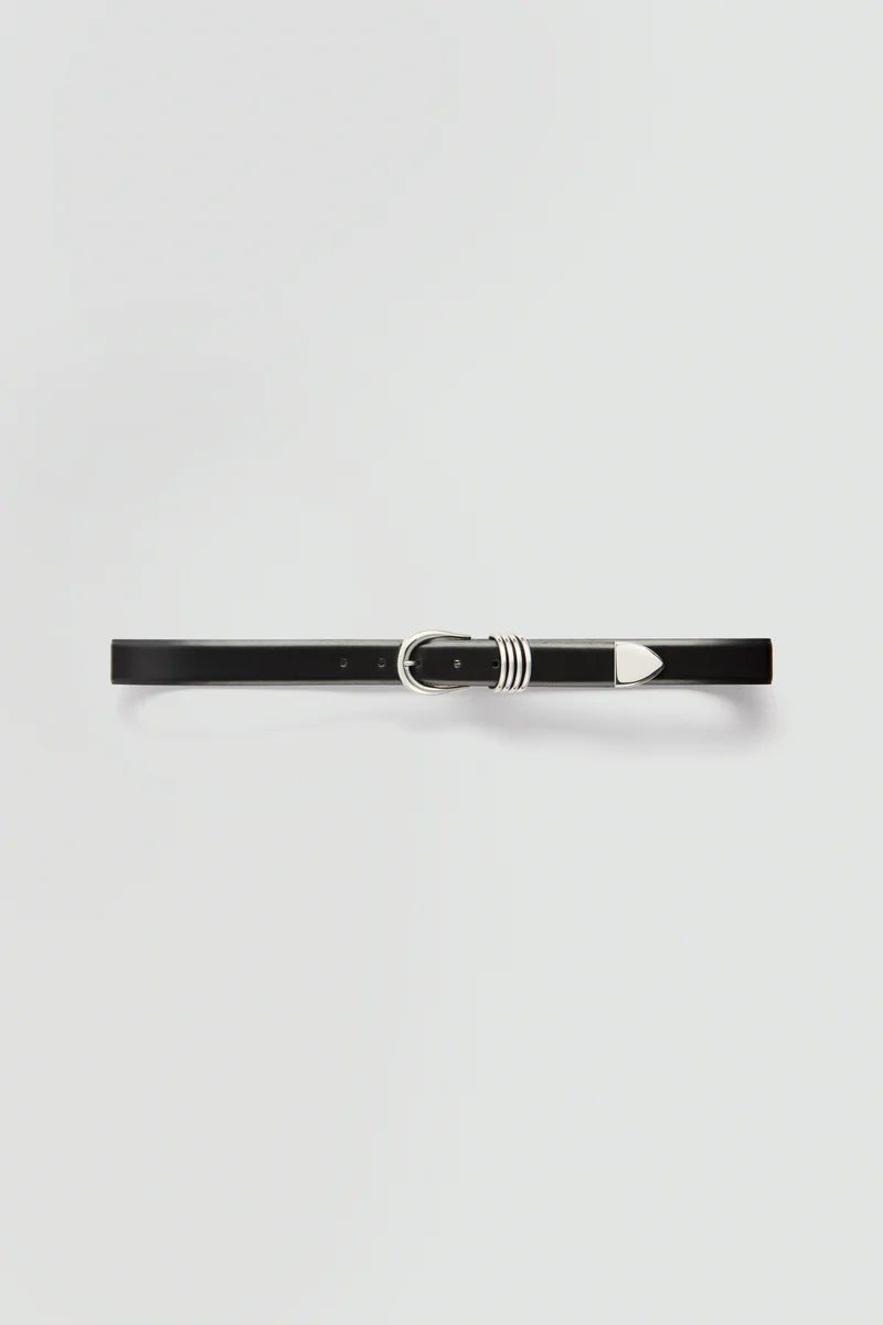 Cintura sottile in pelle OSOA Semicouture