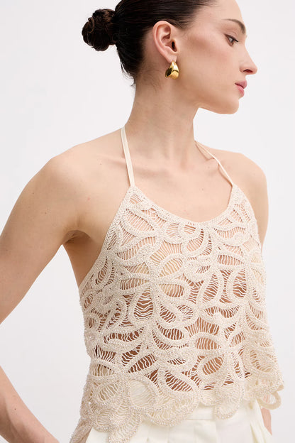 Top in maglia traforata Patrizia Pepe
