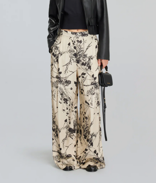 Pantalone fantasia in viscosa EDWINA Semicouture