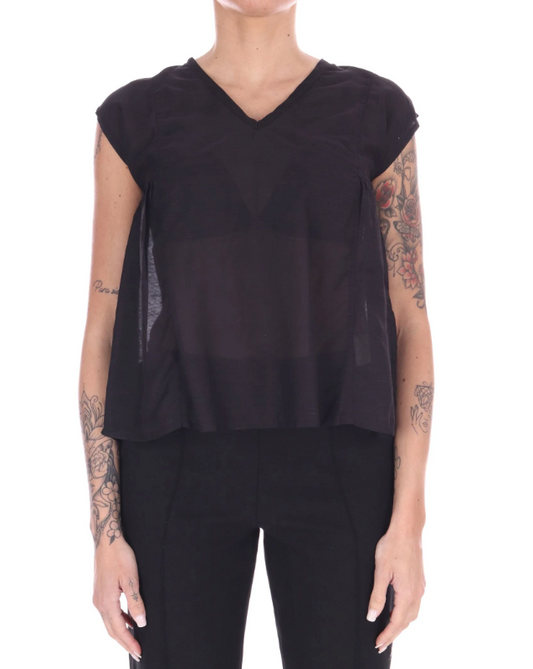 Blusa in lino Alessia Santi