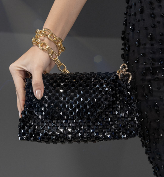 Borsa borchiata LAURENT Couture is Forever