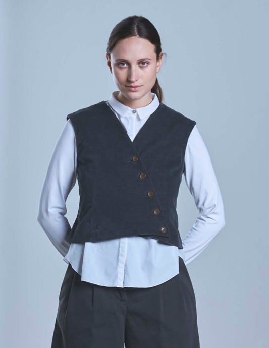 Gilet asimmetrico VANDA TreBarraBi