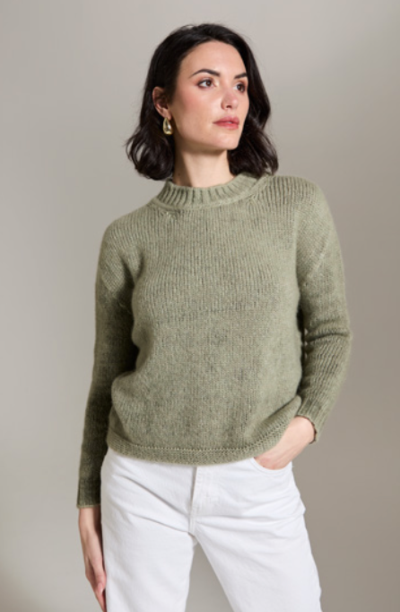 Maglia a scatola airbush Arovescio