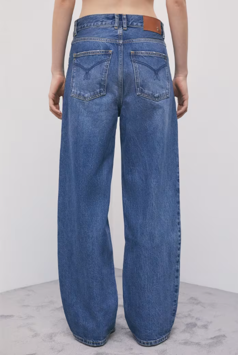 Pantalone denim 5 tasche dritto Patrizia Pepe